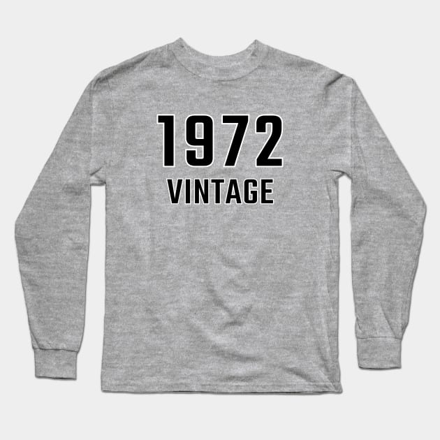 1972 VIGTAGE Long Sleeve T-Shirt by Suva